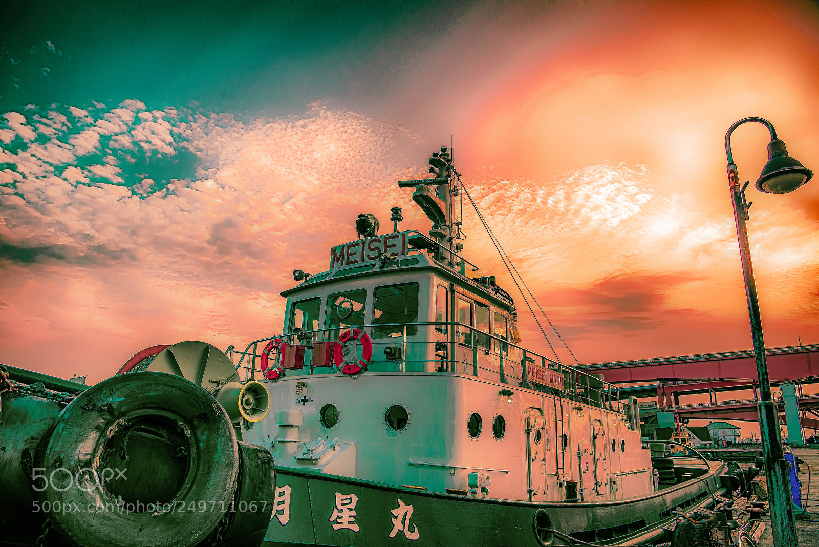 Nikon D800E sample photo. Sunset ship photography