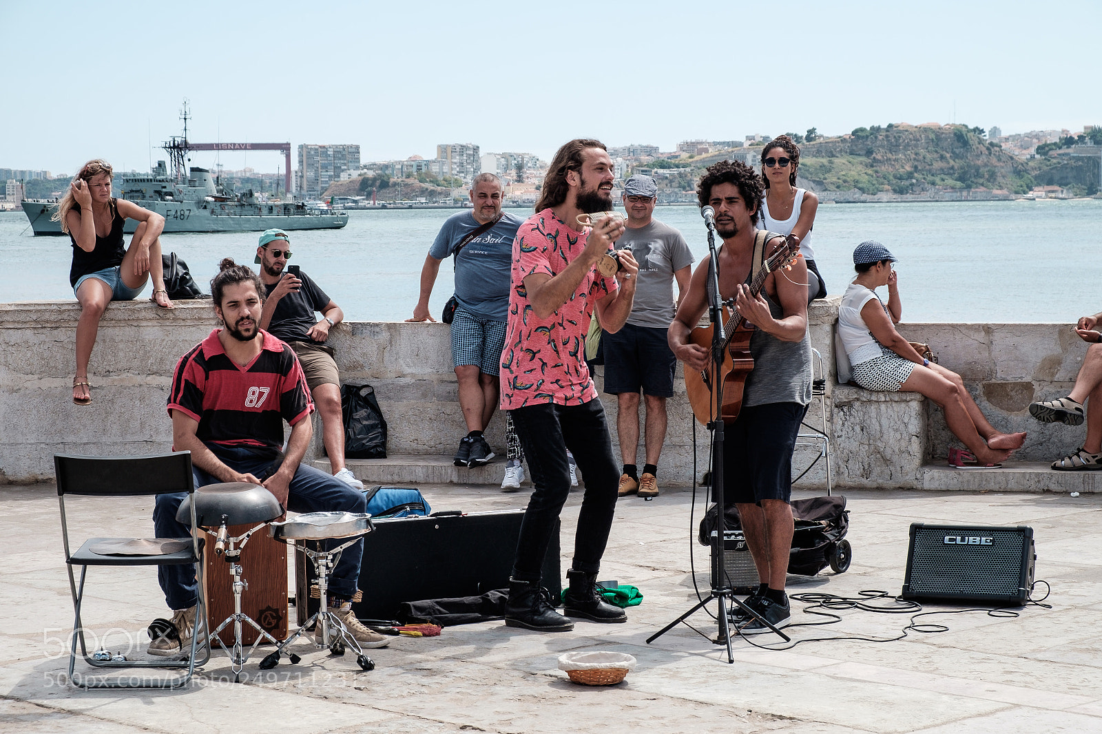 Fujifilm X-T1 sample photo. Brazilian busker band photography