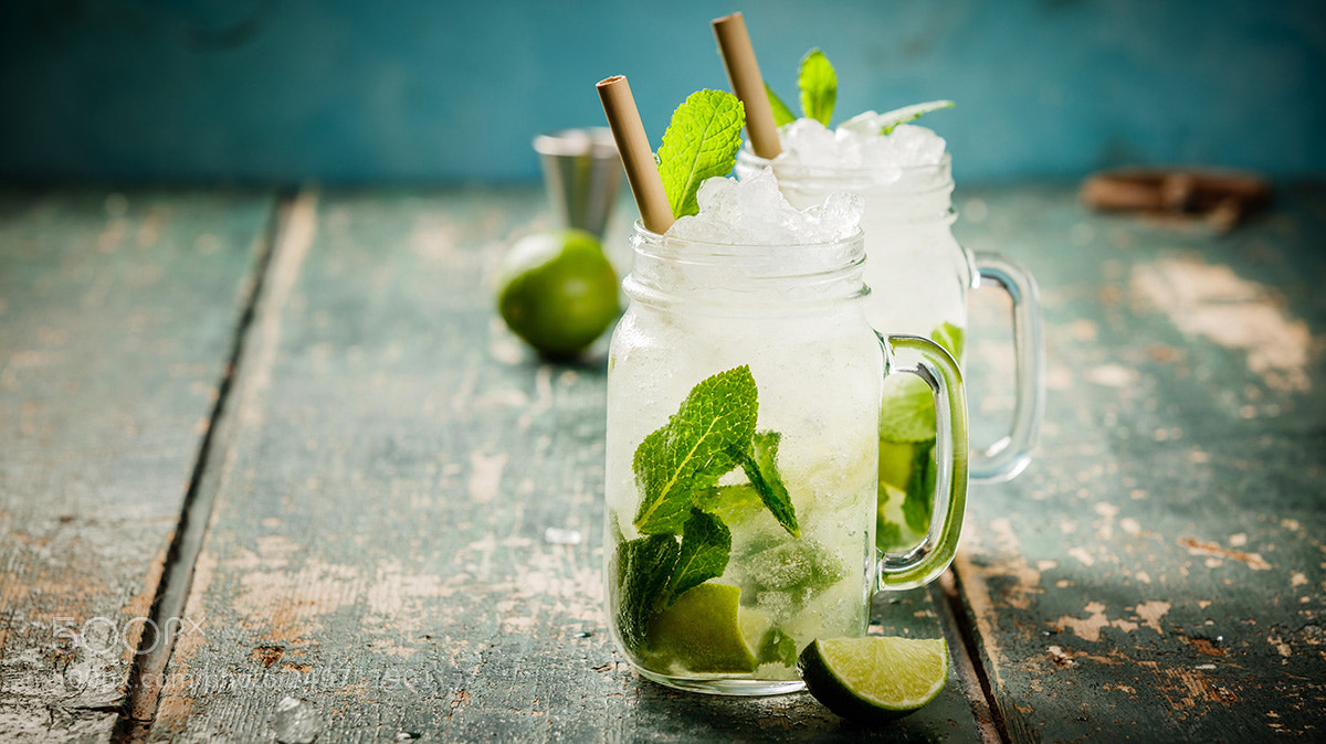 Canon EOS 5DS R sample photo. Mojito cocktail photography