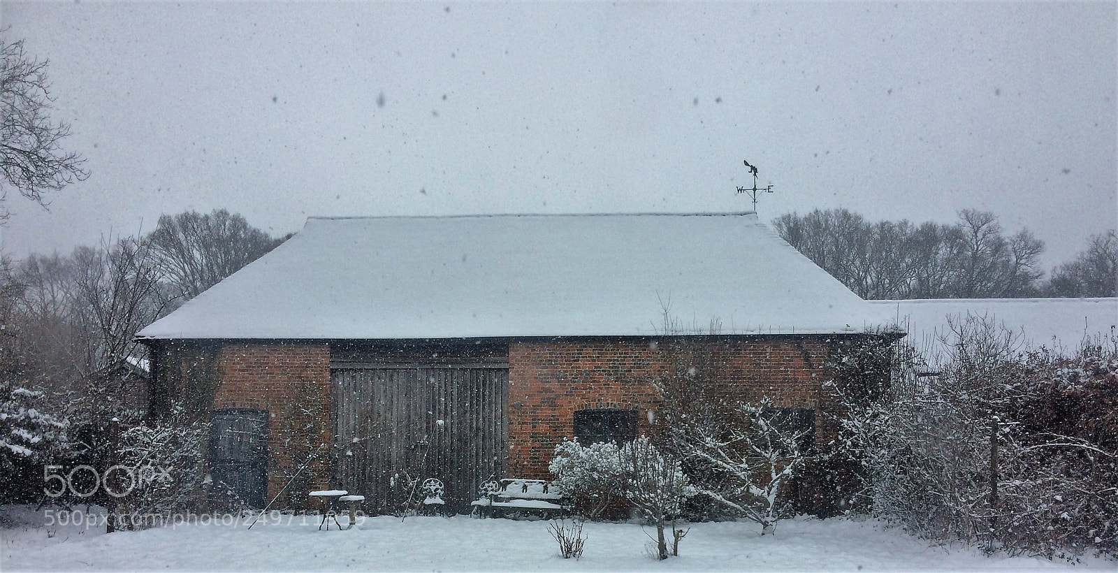 Apple iPhone 5s sample photo. Snowing in hampshire part 2 photography