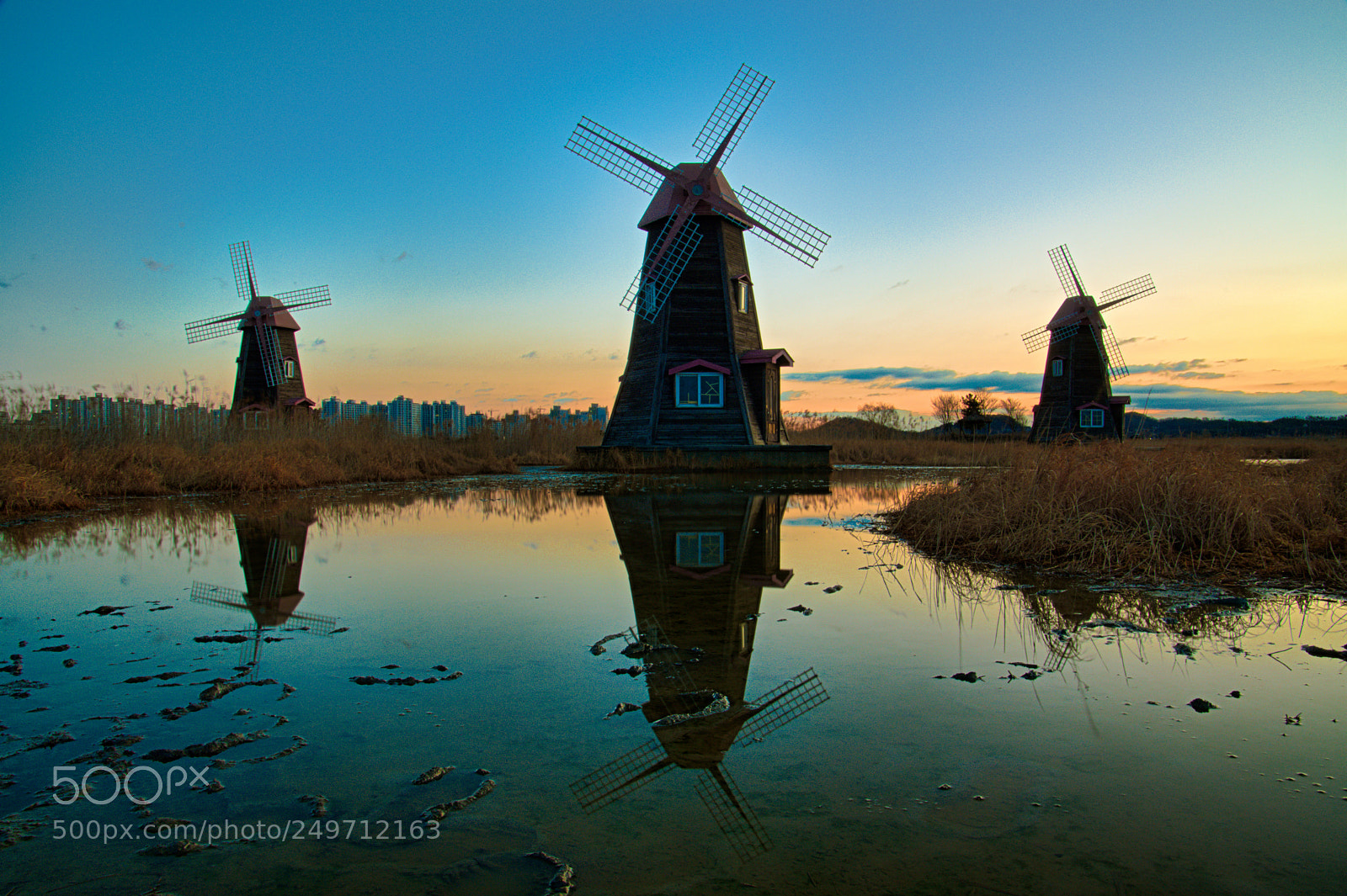 Nikon D500 sample photo. Dawn and reflection photography