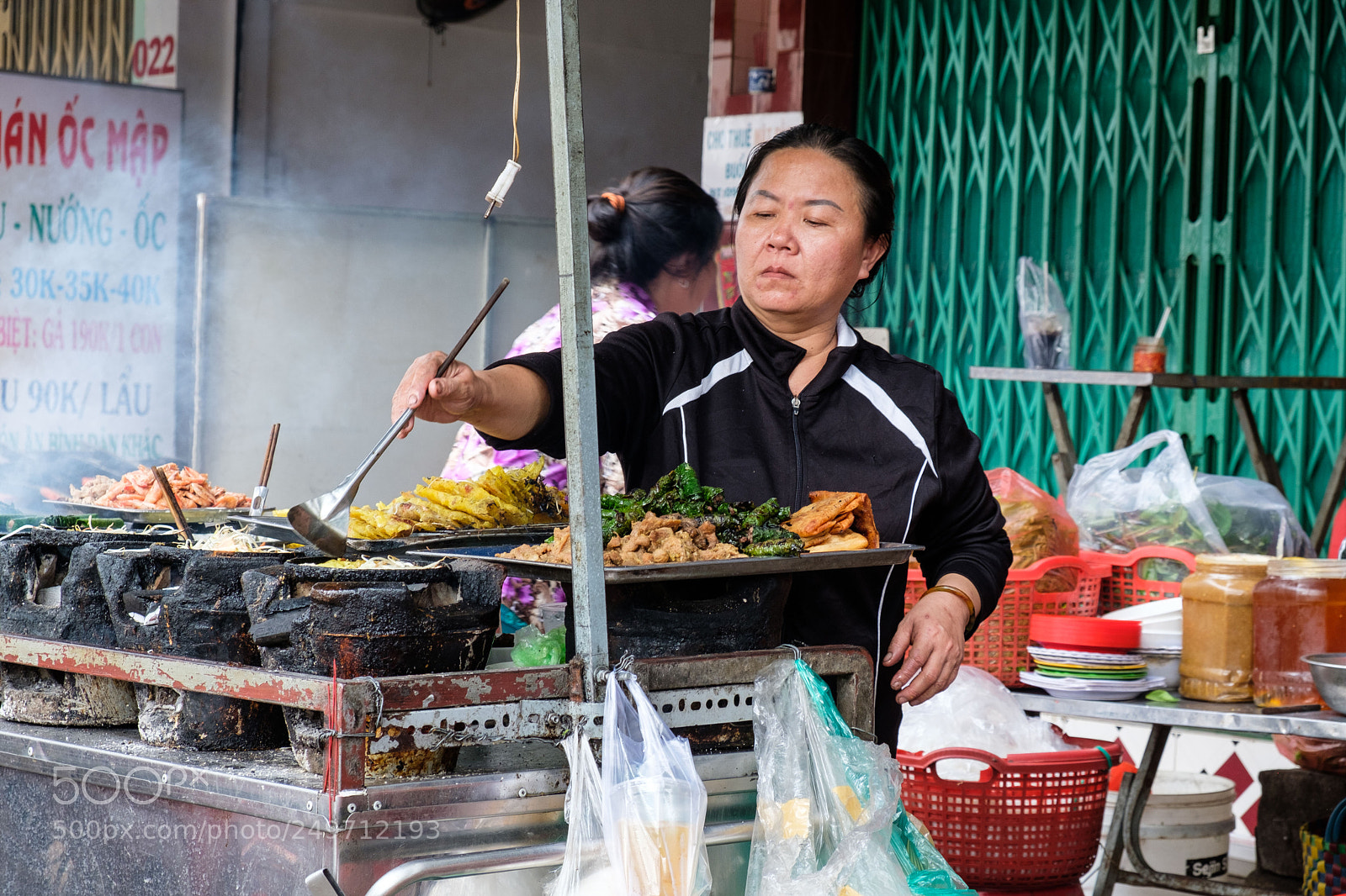 Fujifilm X-T2 sample photo. Saigon street food photography