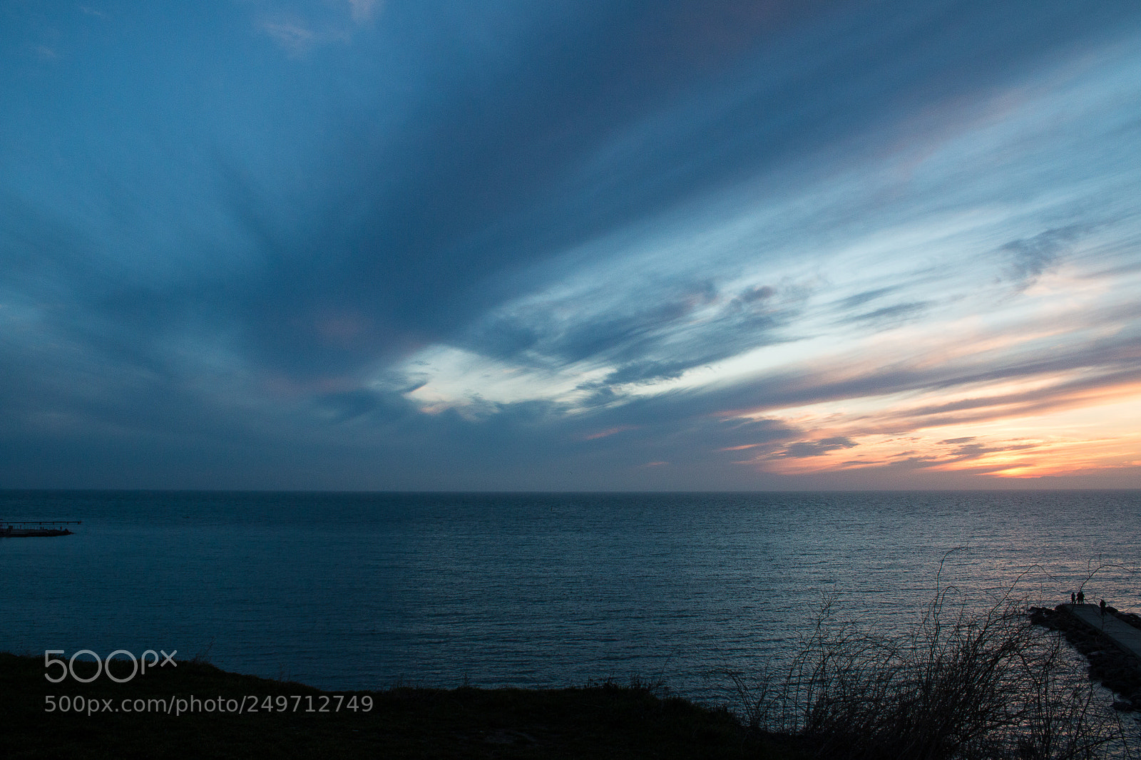 Canon EOS 70D sample photo. Sunset, black sea photography