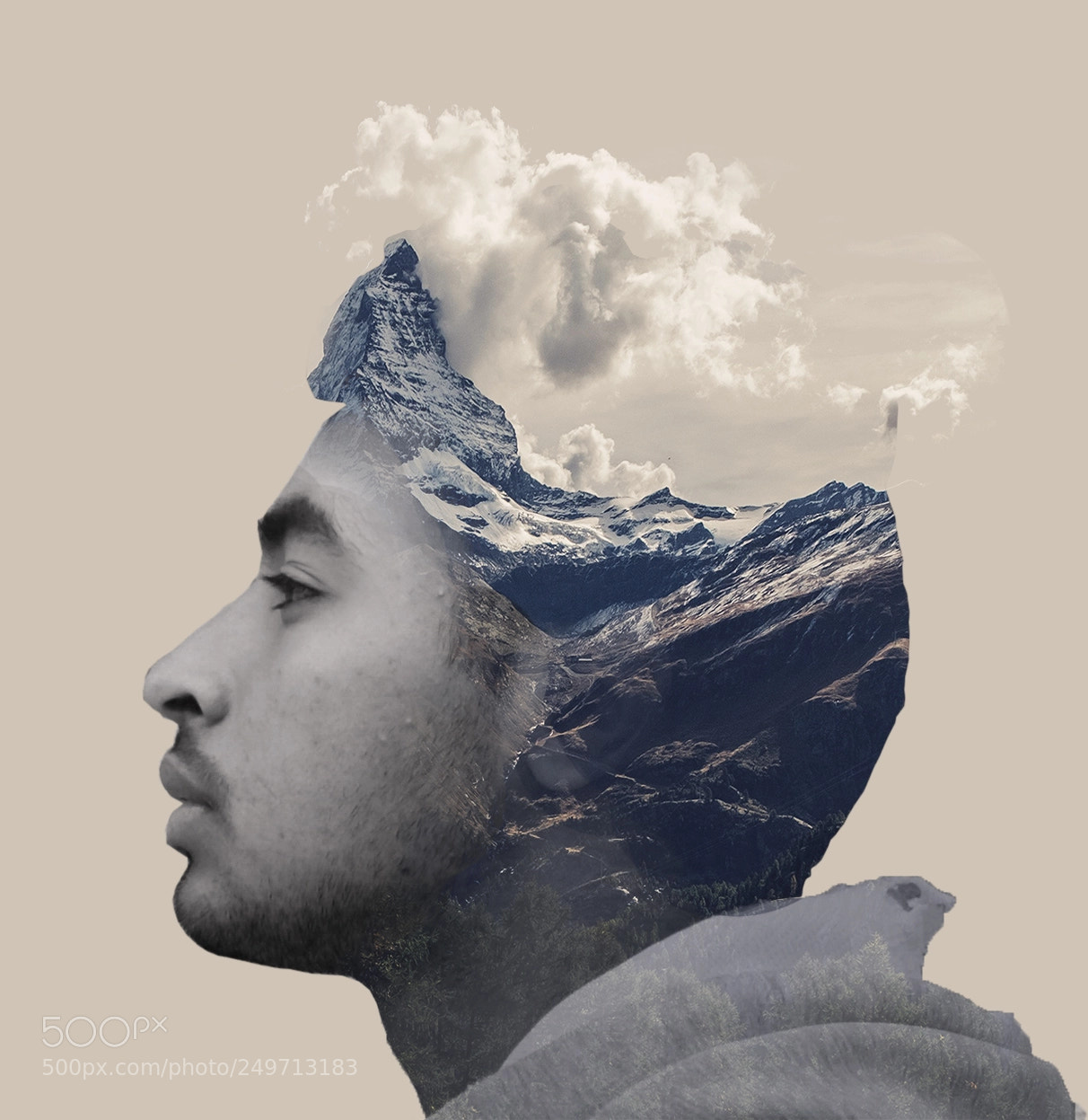Sony Alpha DSLR-A100 sample photo. Double exposure photography