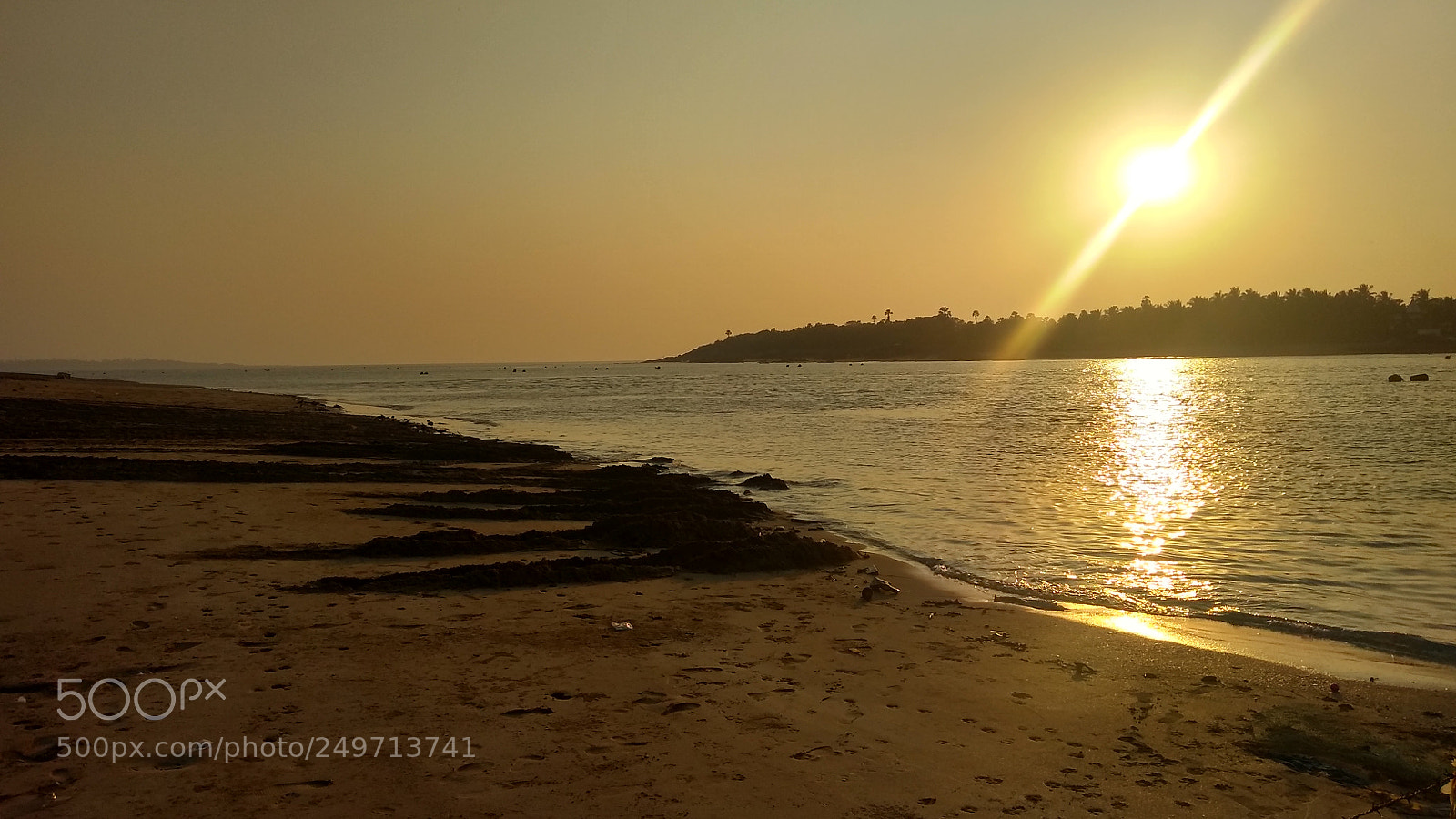Motorola Moto G (5S) Plus sample photo. Sunset at the beach photography