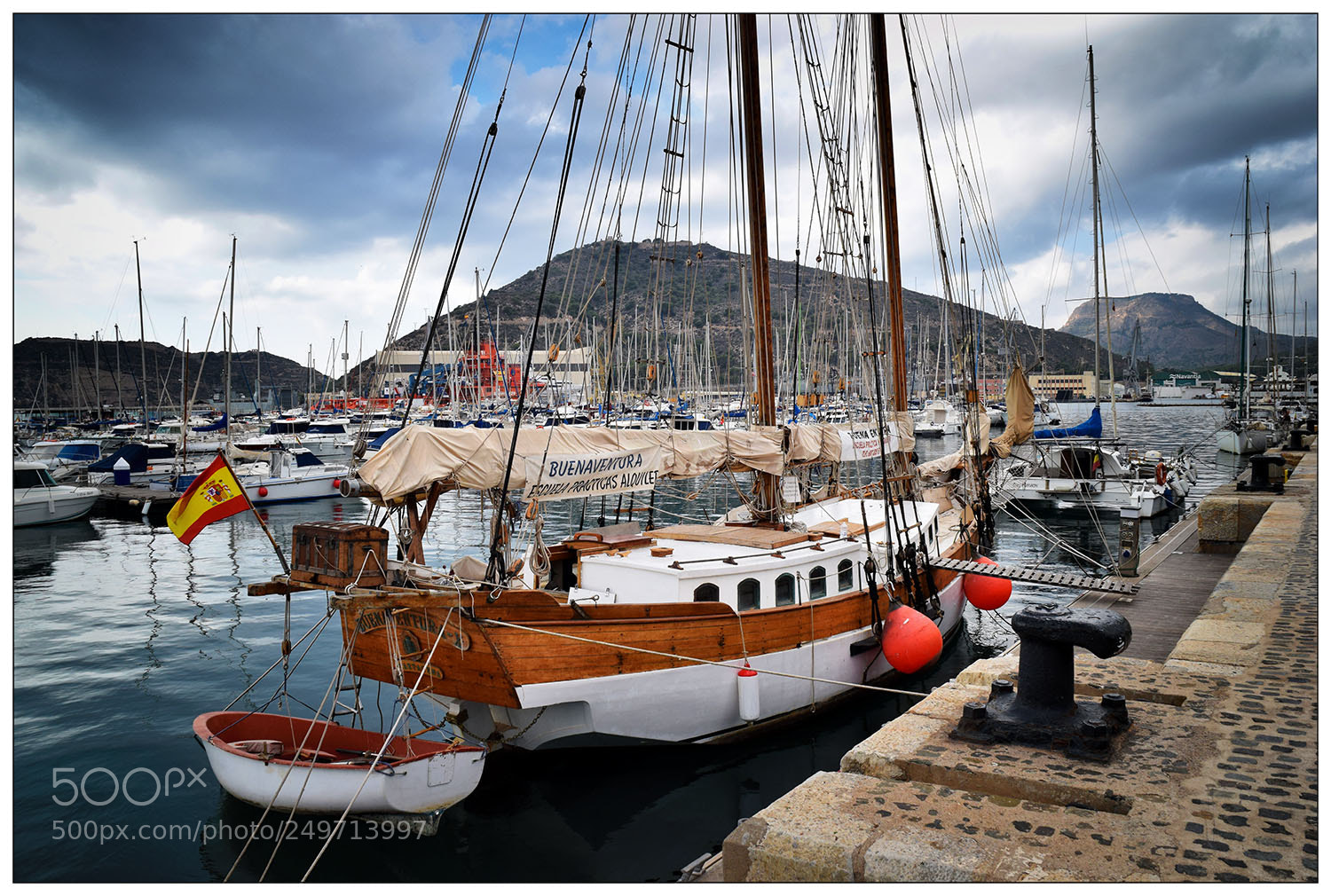 Nikon D5300 sample photo. Port en cartagena photography