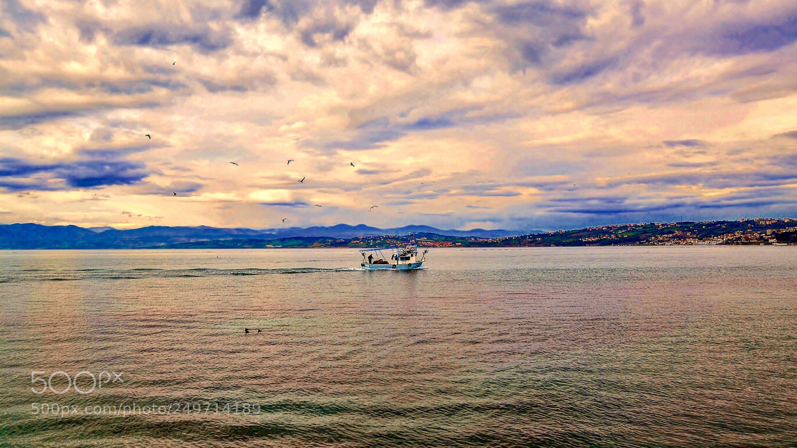 Nikon D7000 sample photo. The boat and colorful photography
