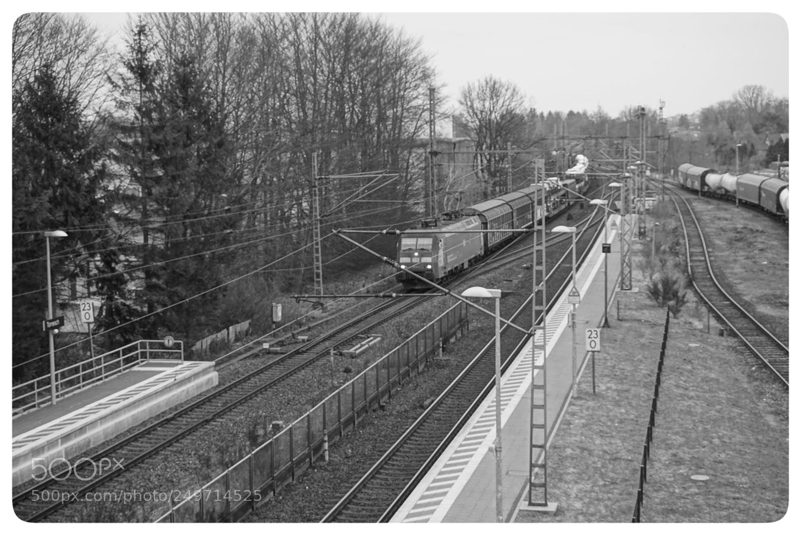 Sony a6000 sample photo. Freight train photography