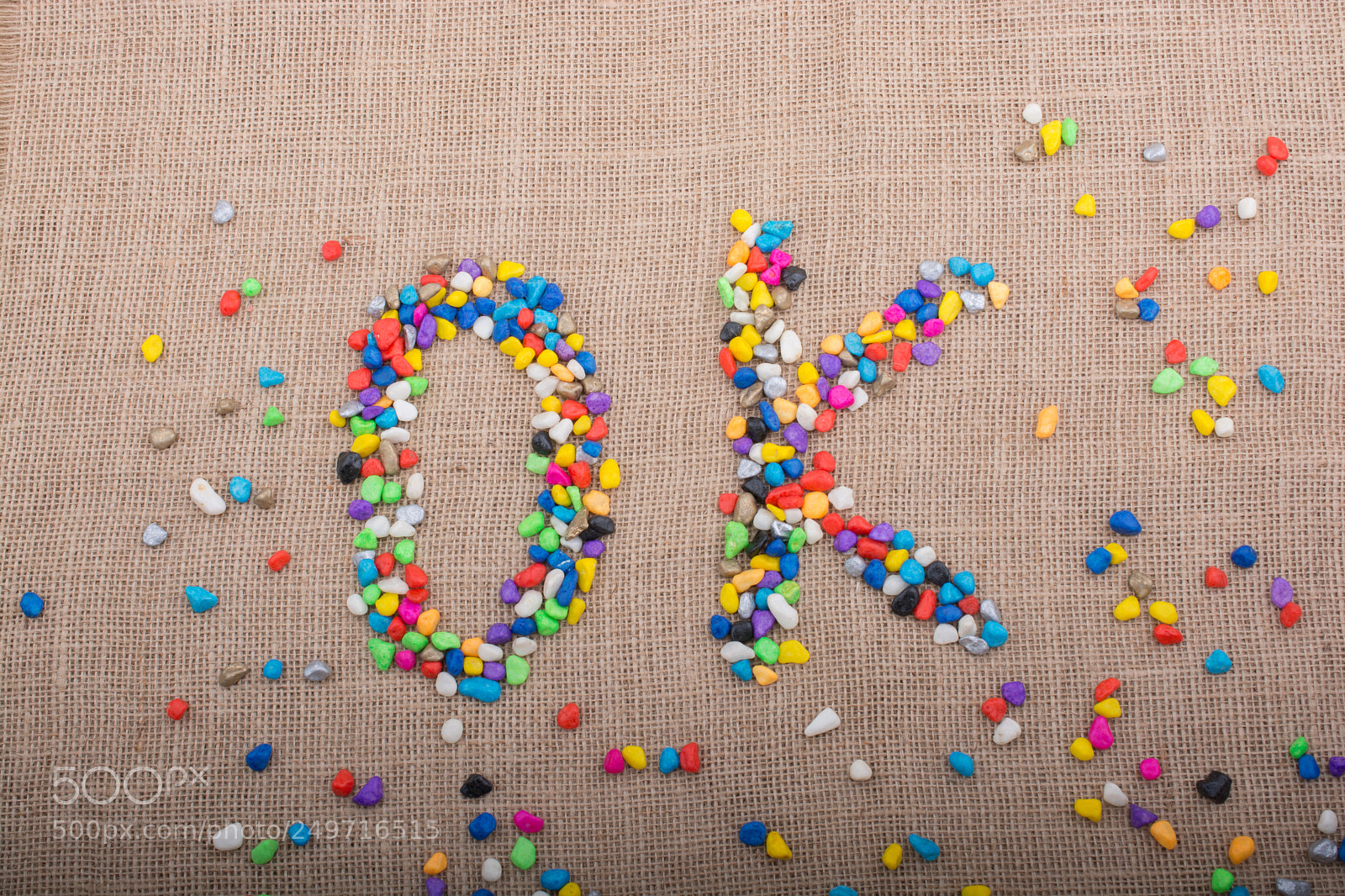 Nikon D7100 sample photo. Colorful pebbles form the photography