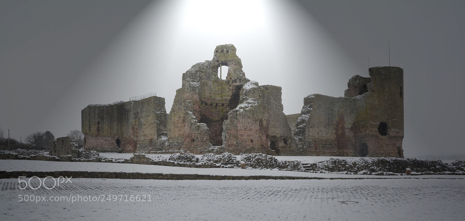 Nikon D5200 sample photo. Rhuddlan in the snow photography
