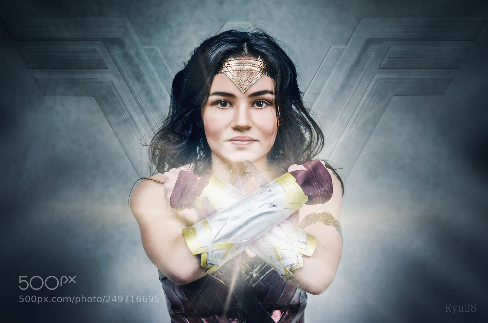 Nikon D5100 sample photo. Wonder woman photography