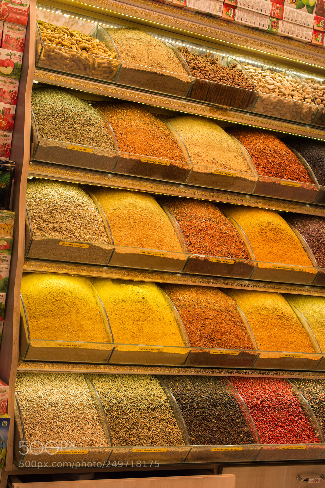 Nikon D7100 sample photo. Spices at the spice photography