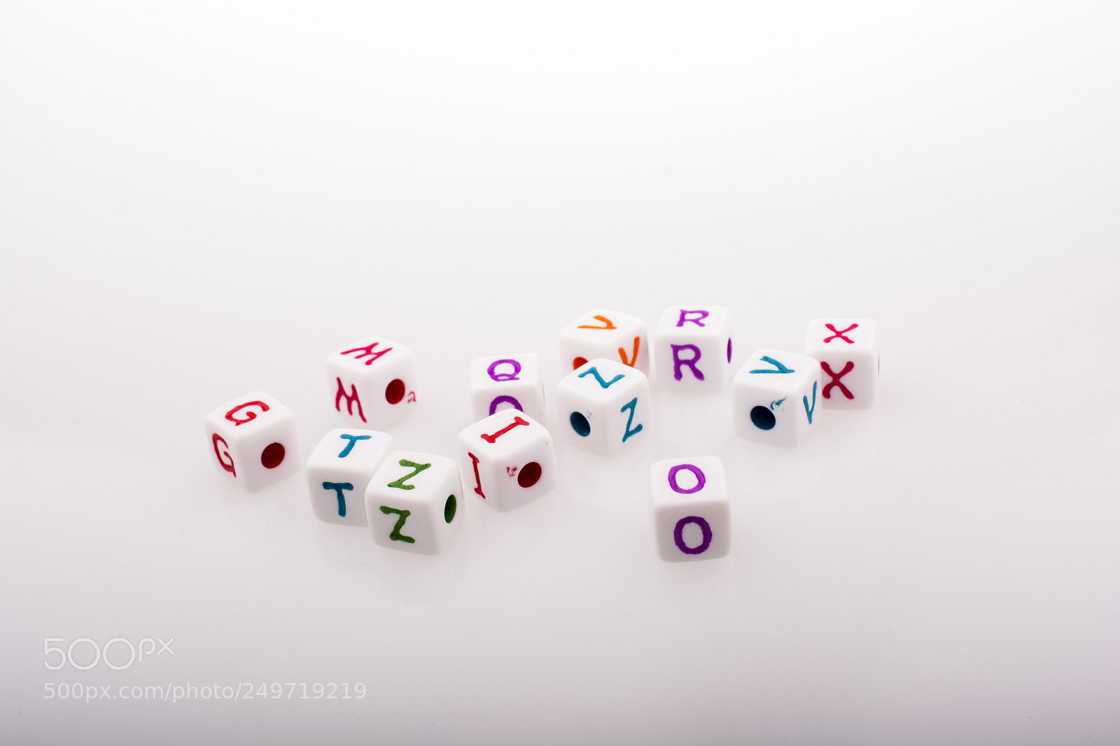 Nikon D7100 sample photo. Colorful alphabet letter cubes photography
