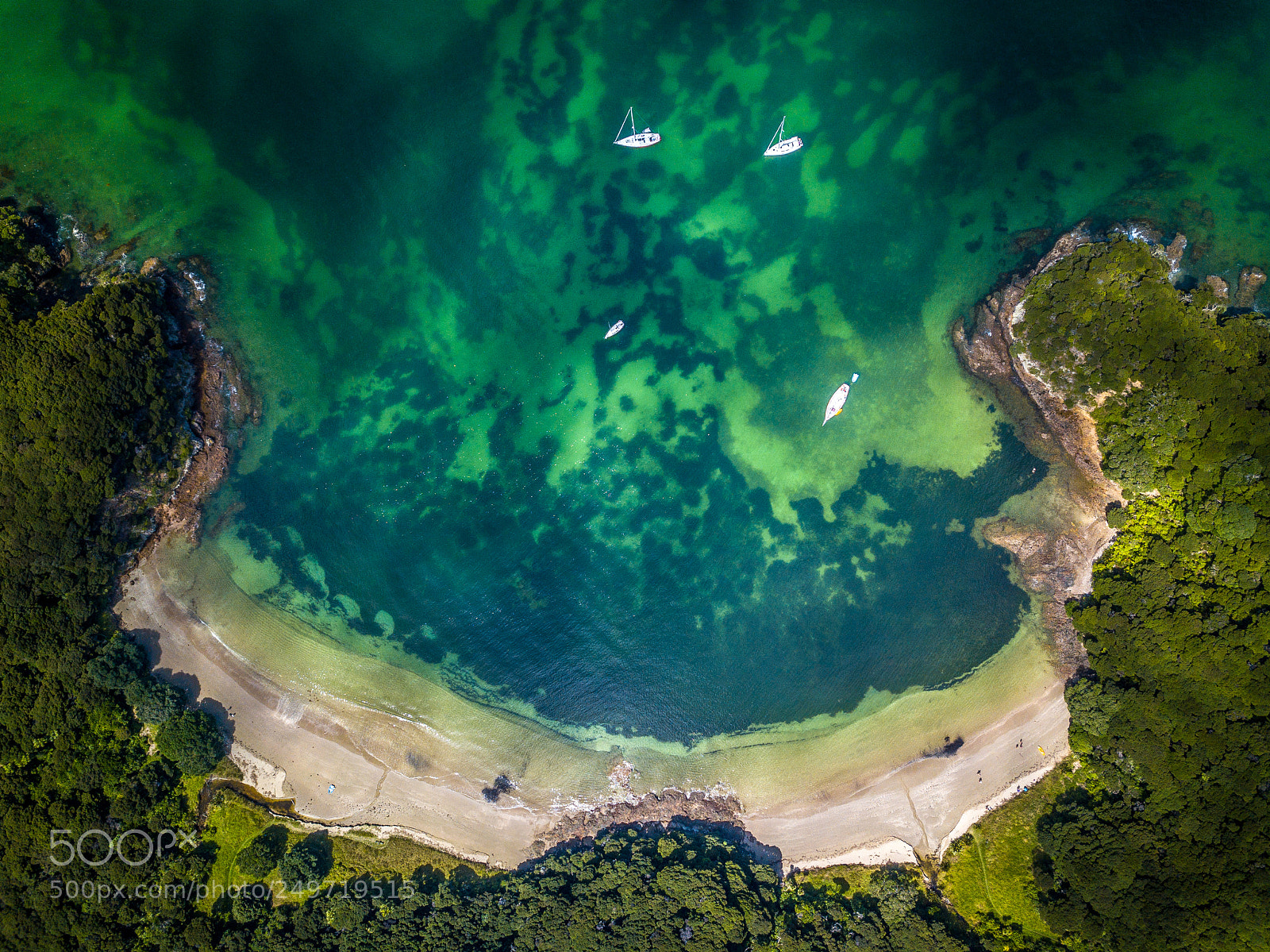 DJI FC220 sample photo. Bay of islands photography