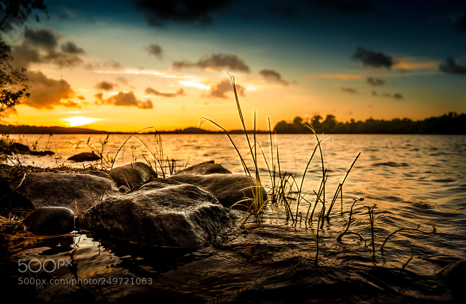Nikon D5100 sample photo. Sunset reflection photography