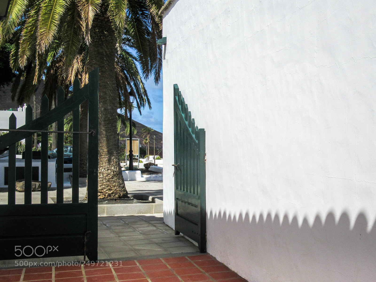 Canon PowerShot SX620 HS sample photo. Through the gate photography