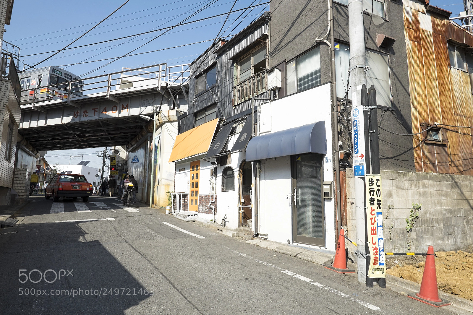 Fujifilm X-T1 sample photo. Tokyo.品川区二葉　下神明駅高架 photography
