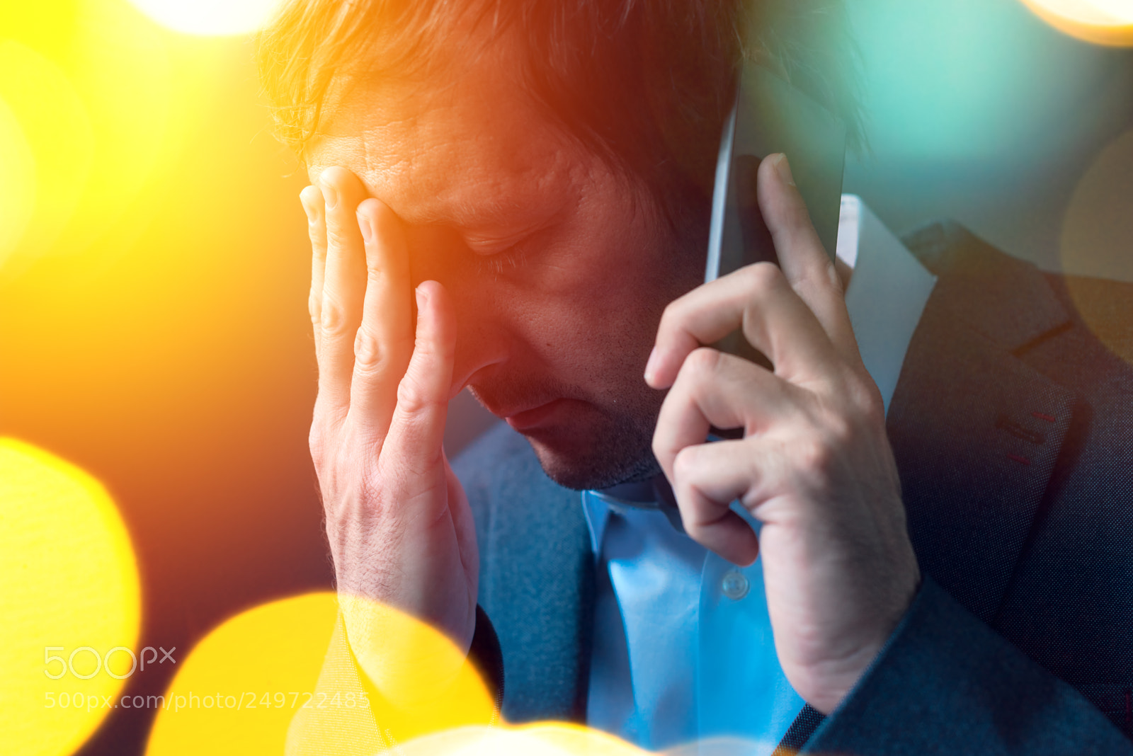Nikon D810 sample photo. Bad news, businessman conducting photography
