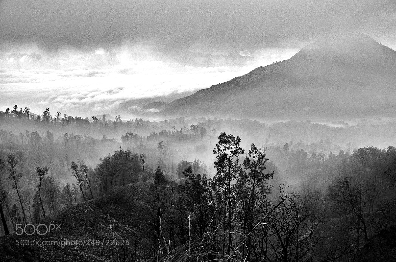 Nikon D5100 sample photo. Gunung raung photography