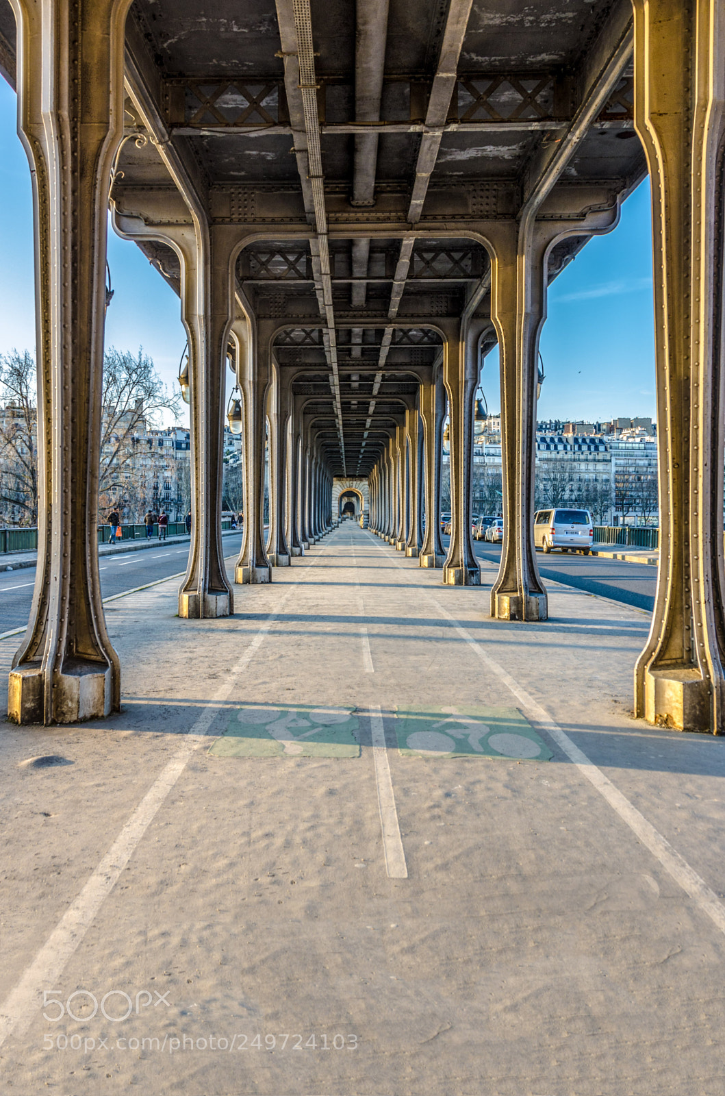 Nikon D7000 sample photo. Bir hakeim bridge photography