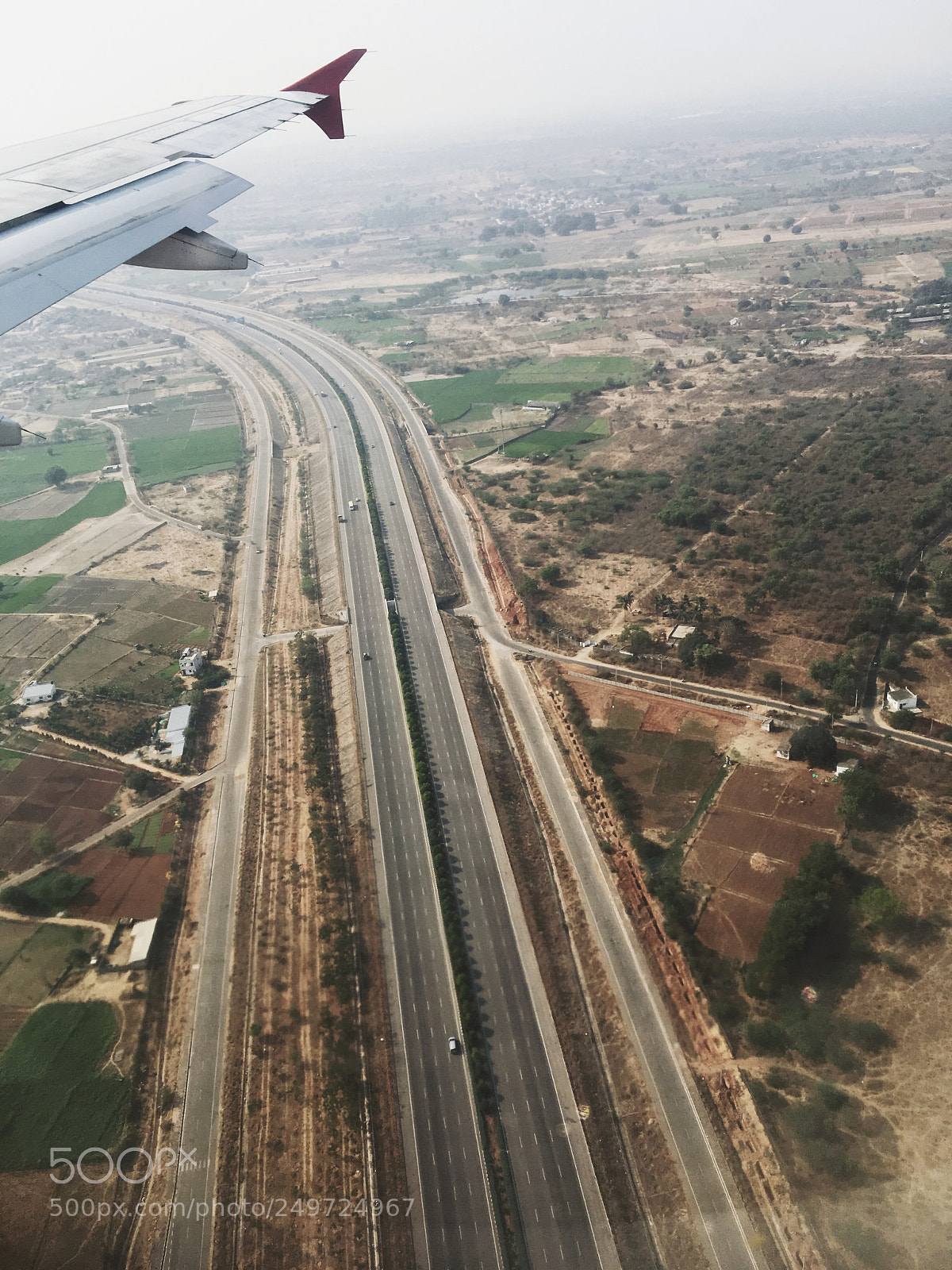 Apple iPhone SE sample photo. From my plane window photography