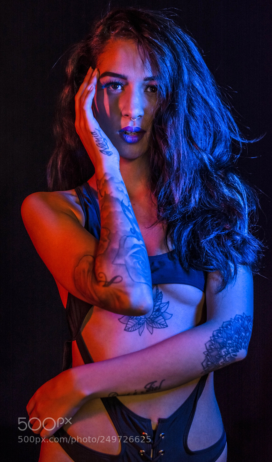 Nikon D7100 sample photo. Alessandra orange blue ave photography