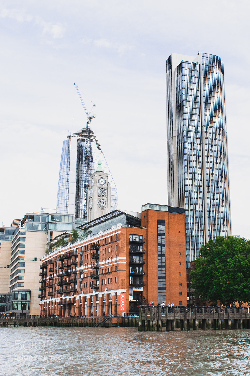Nikon D3300 sample photo. Oxo tower pier photography