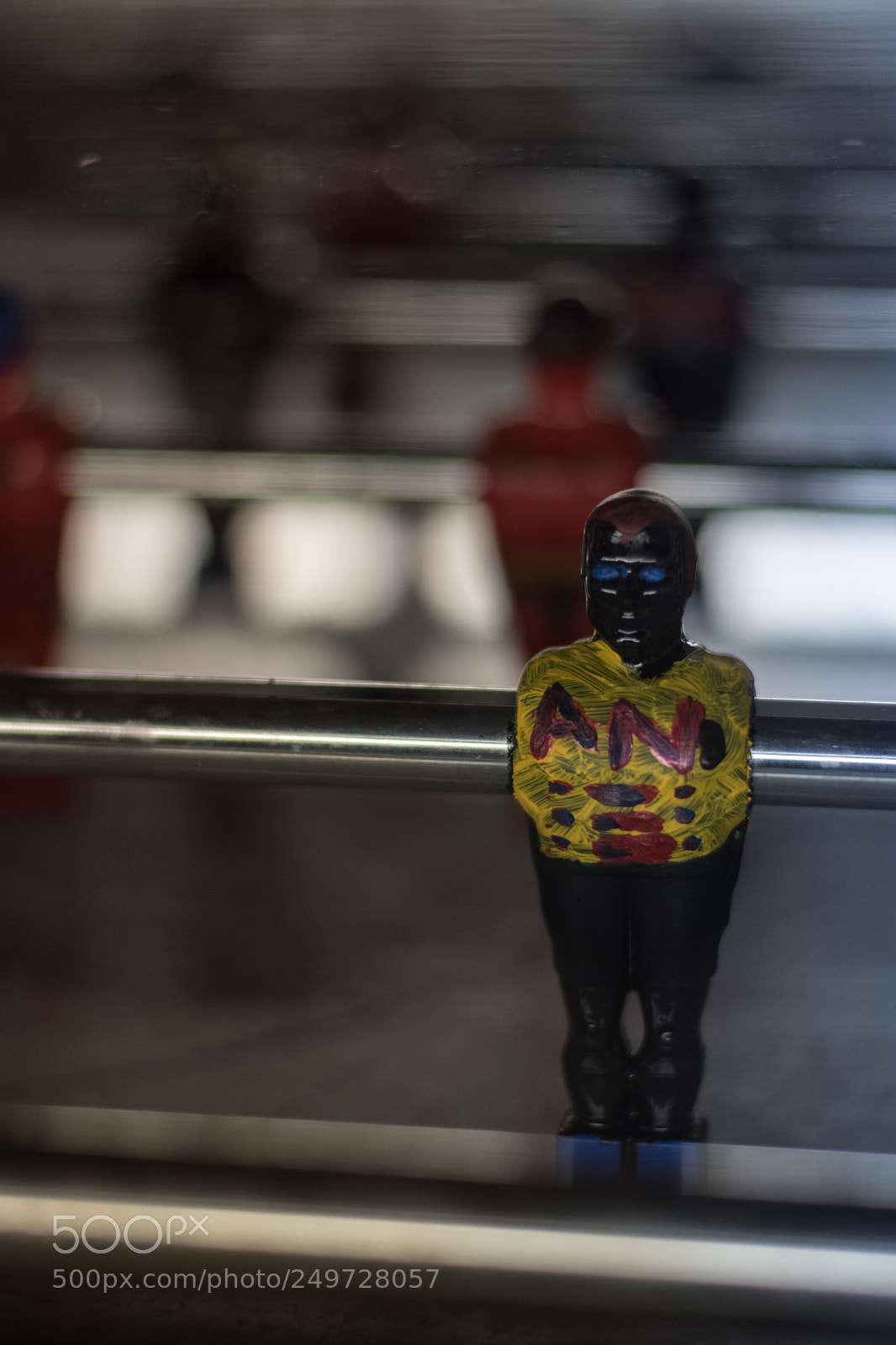 Nikon D5600 sample photo. Footbal figures photography