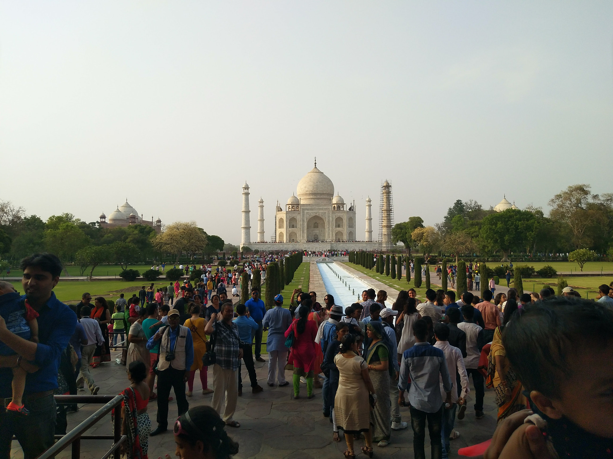vivo 1611 sample photo. Taj mahal..the new 7 wonder of the world photography