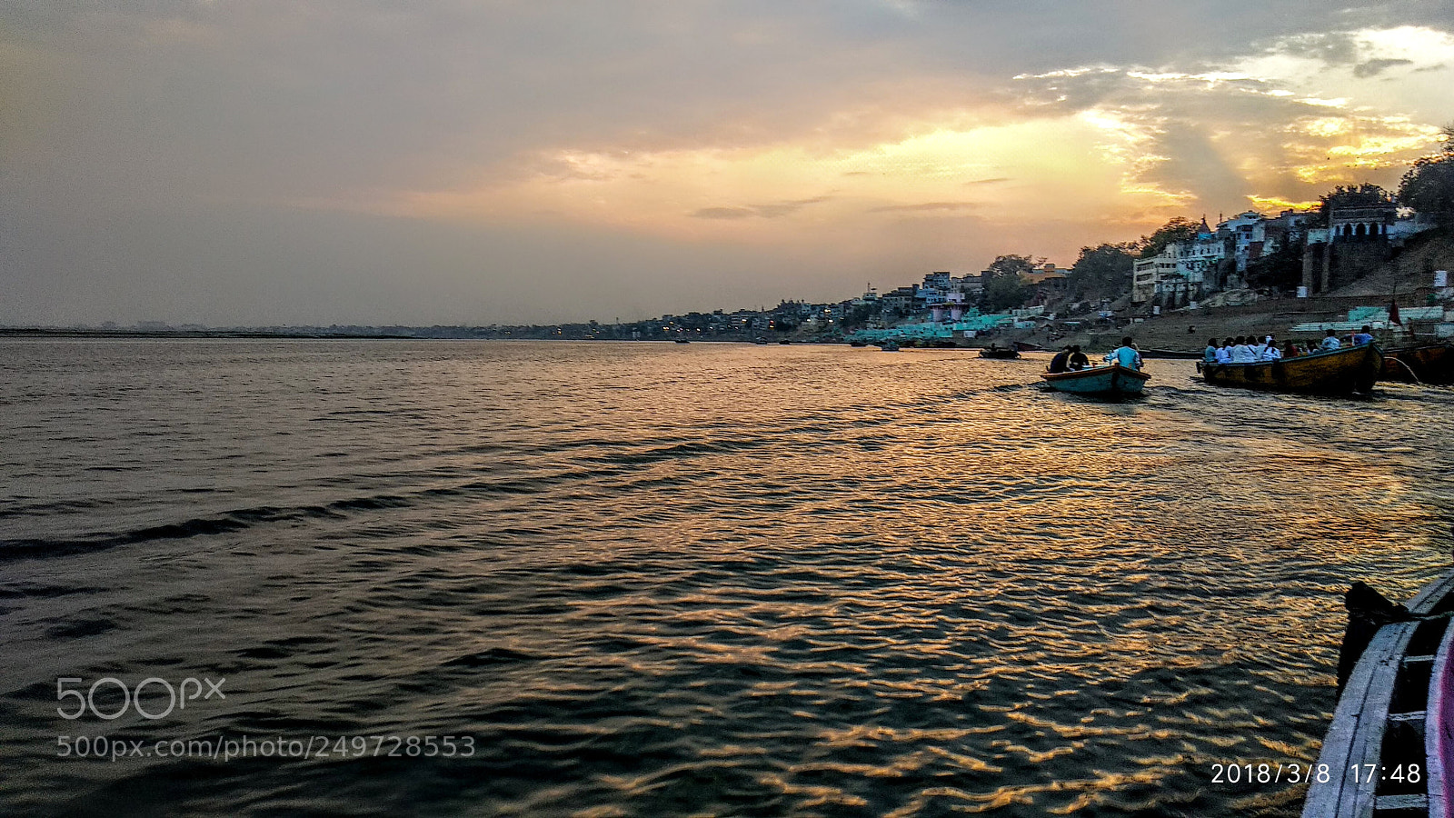 Xiaomi Mi A1 sample photo. Lakeside @ varanasi photography