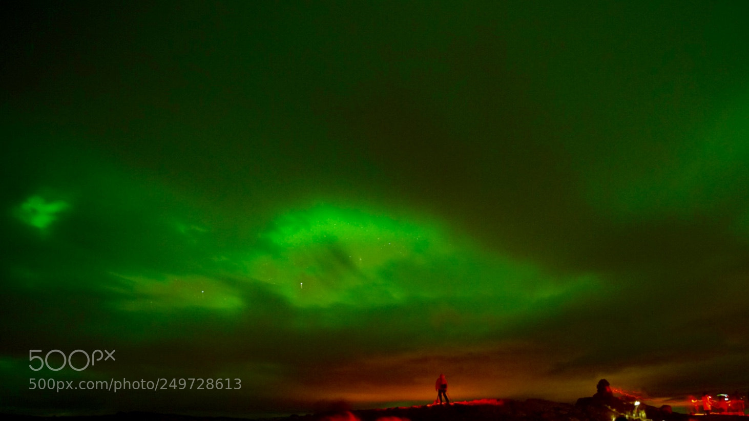 Sony a7R II sample photo. Aurora on iceland photography
