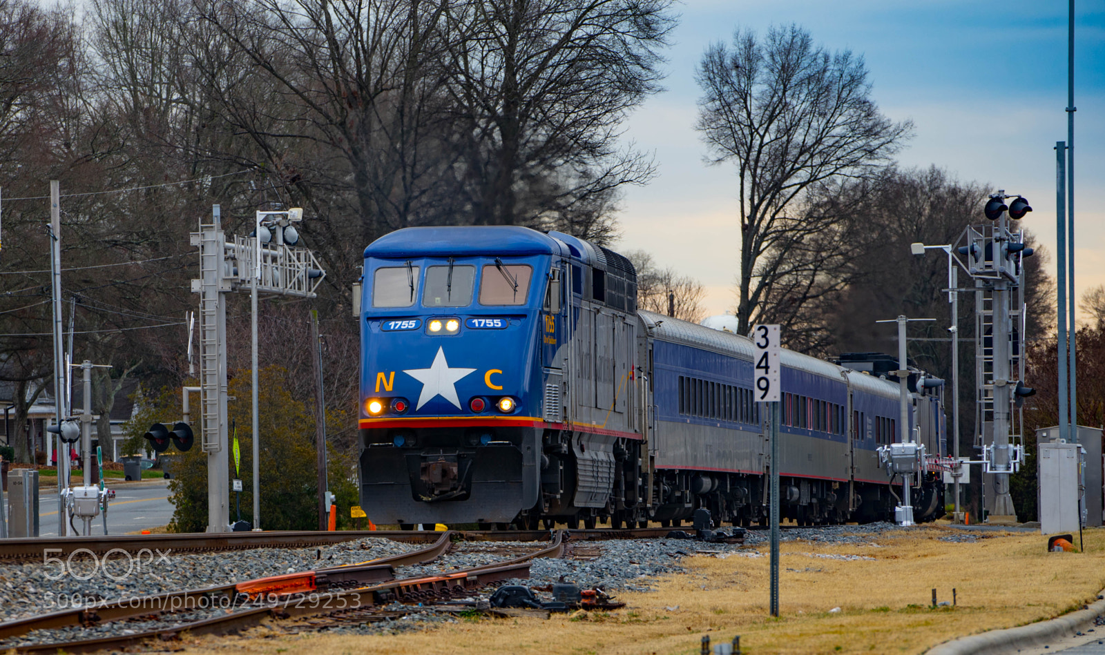 Sony a7 II sample photo. Last train photography
