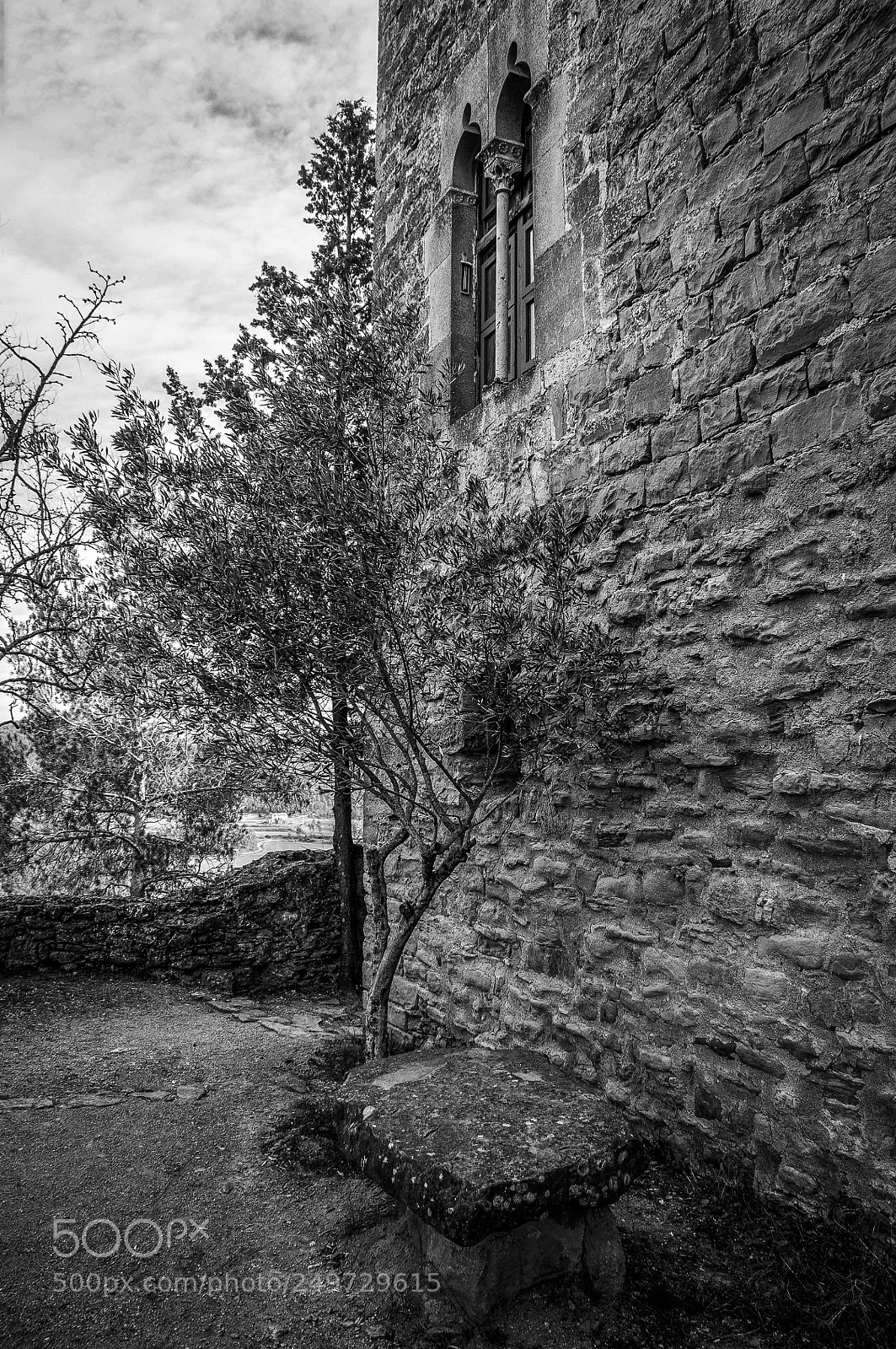 Nikon D5000 sample photo. Castle photography