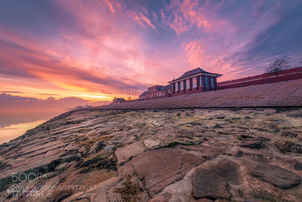 Sony a7 II sample photo. Sunset at the ocean photography