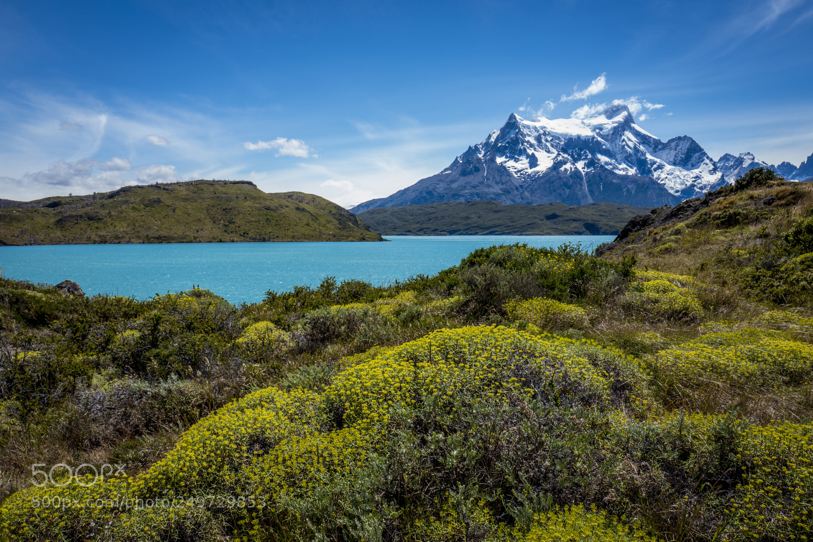 Leica Q (Typ 116) sample photo. Lago pehoe photography