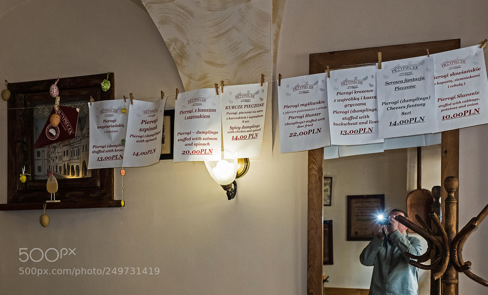 Fujifilm X70 sample photo. Dumpling menu (piegoli cafe) photography