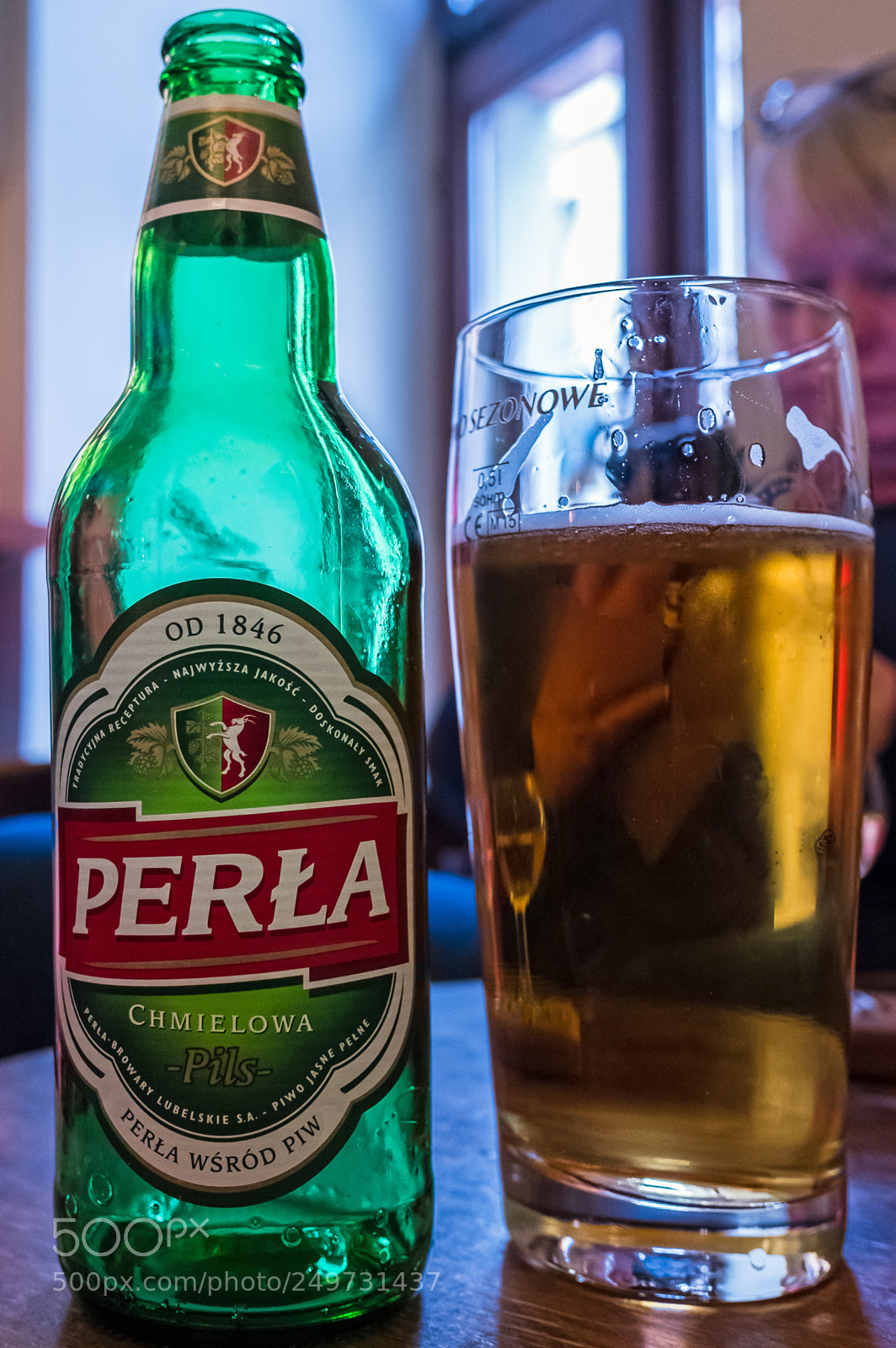 Fujifilm X70 sample photo. Perla (polish beer) photography