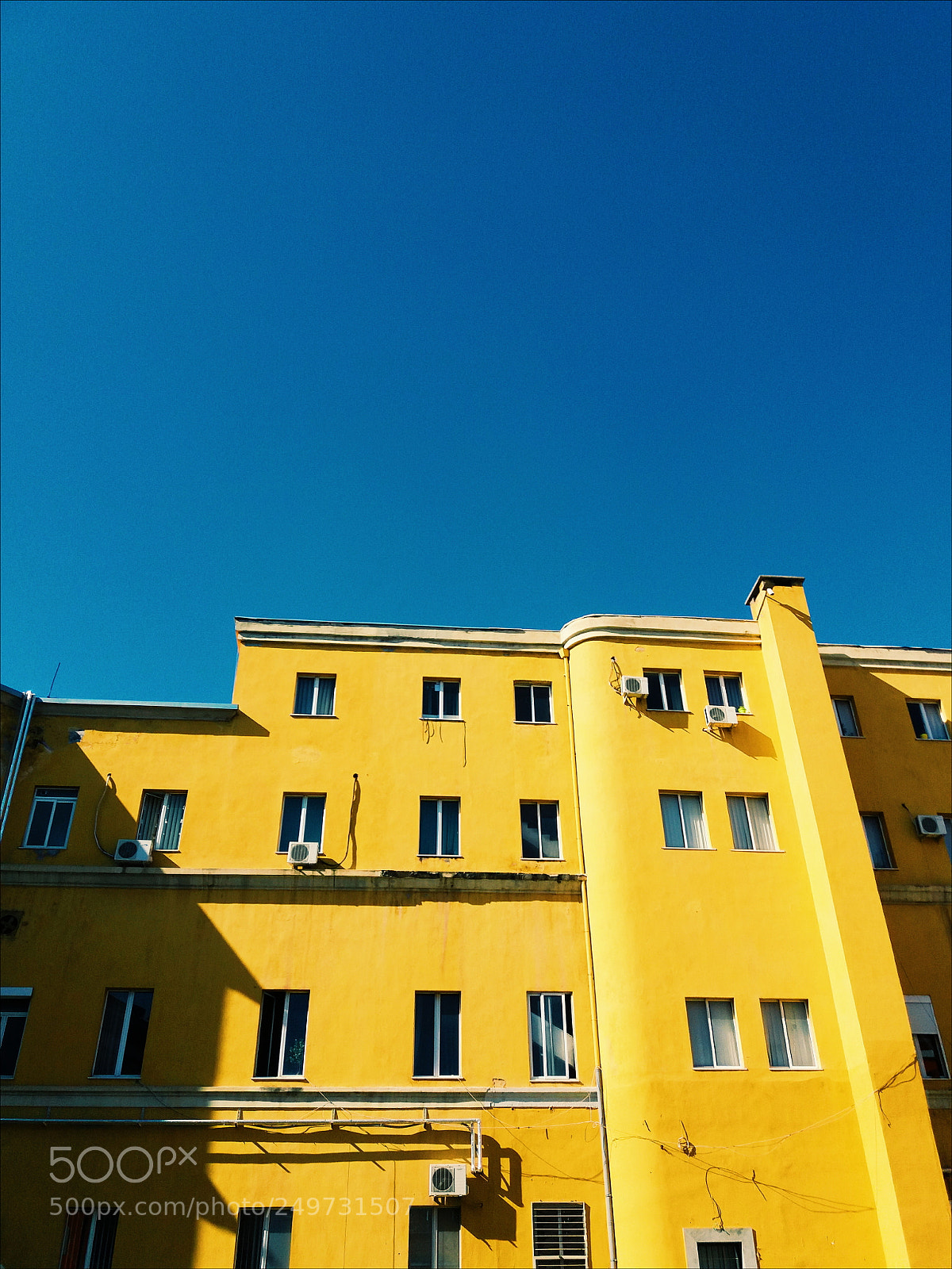 Samsung Galaxy J5(2016) sample photo. Blue & yellow photography