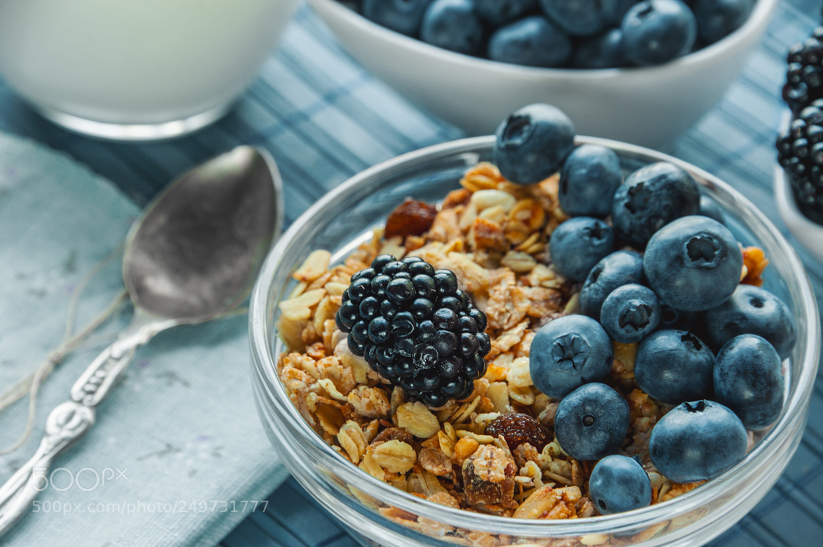 Nikon D700 sample photo. Healthy breakfast cereals muesli photography