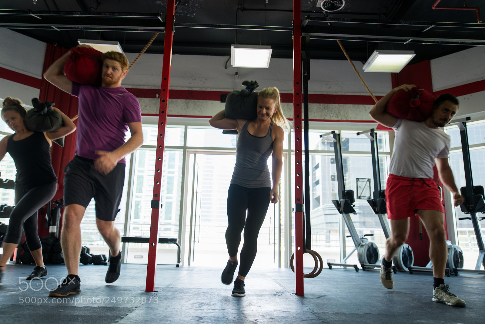 Nikon D610 sample photo. Athletes training in a photography