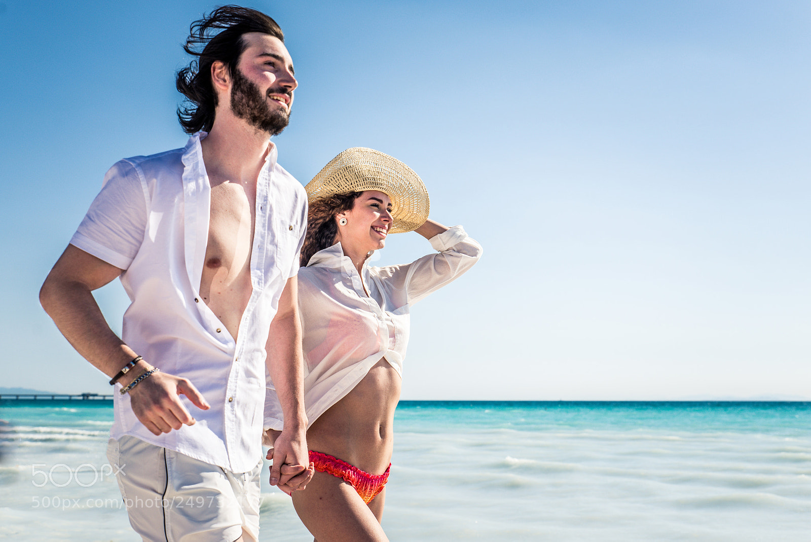 Nikon D610 sample photo. Couple on a tropical photography
