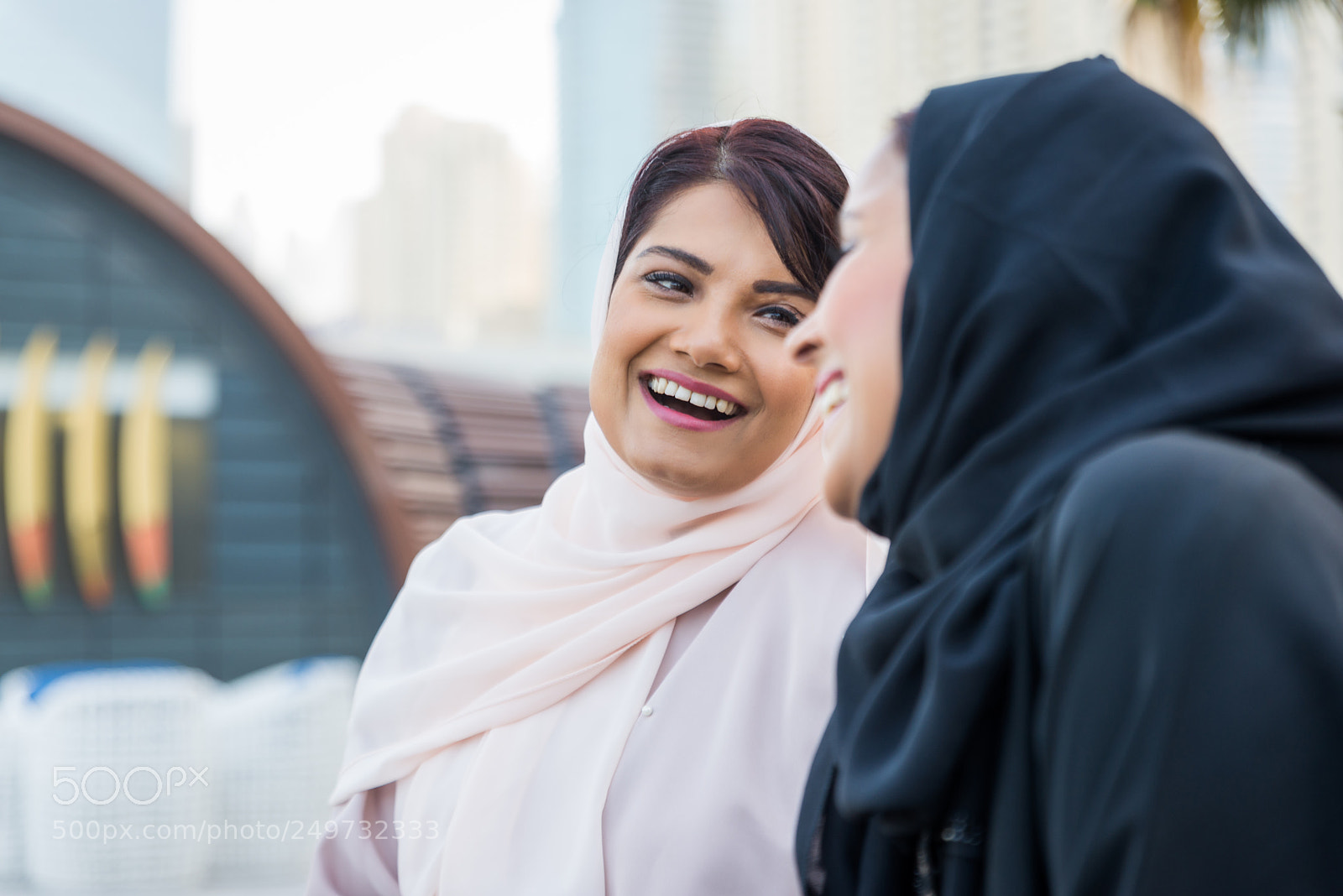 Nikon D610 sample photo. Two arabian girlfriends bonding photography