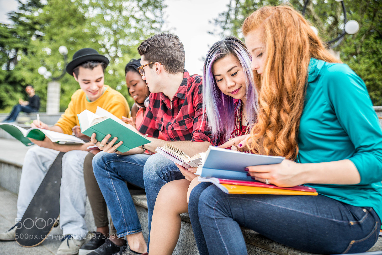 Nikon D610 sample photo. Young students outdoors photography