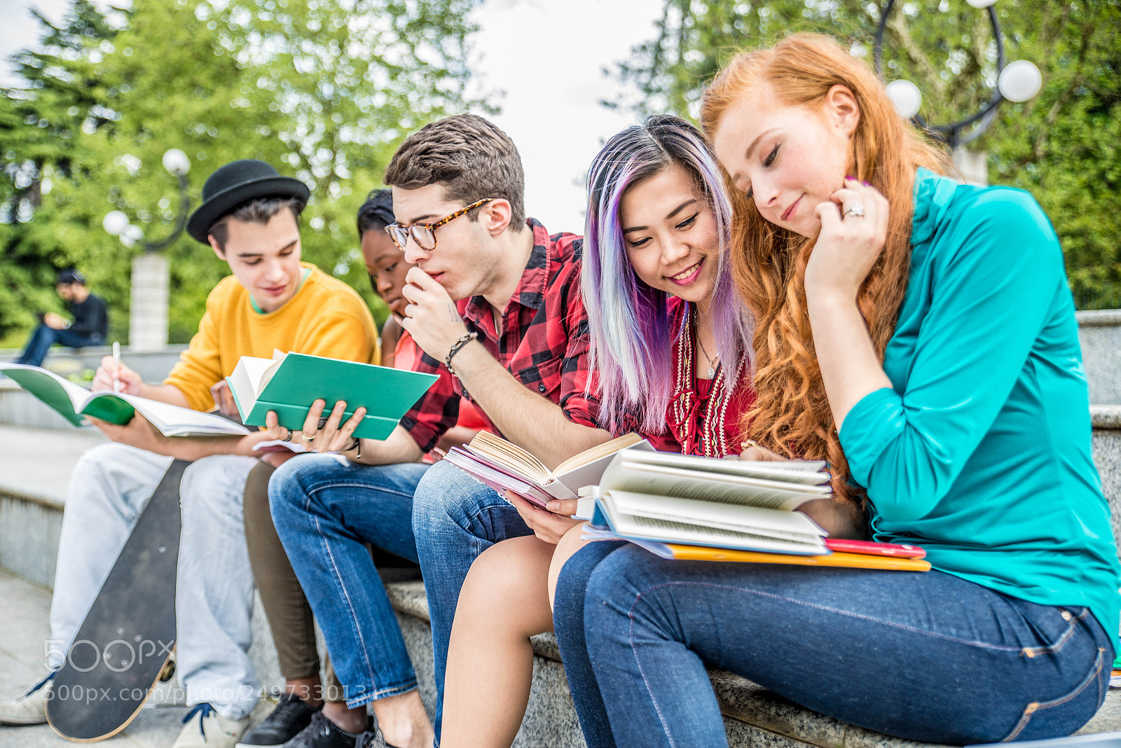 Nikon D610 sample photo. Young students outdoors photography
