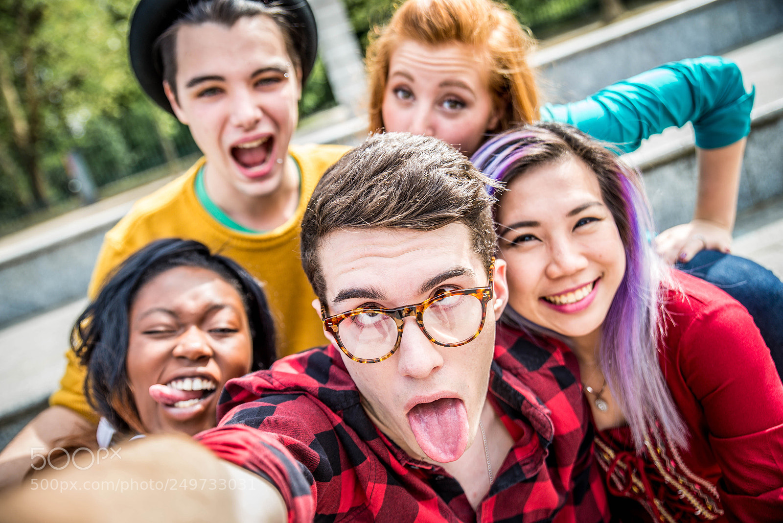 Nikon D610 sample photo. Young students outdoors photography