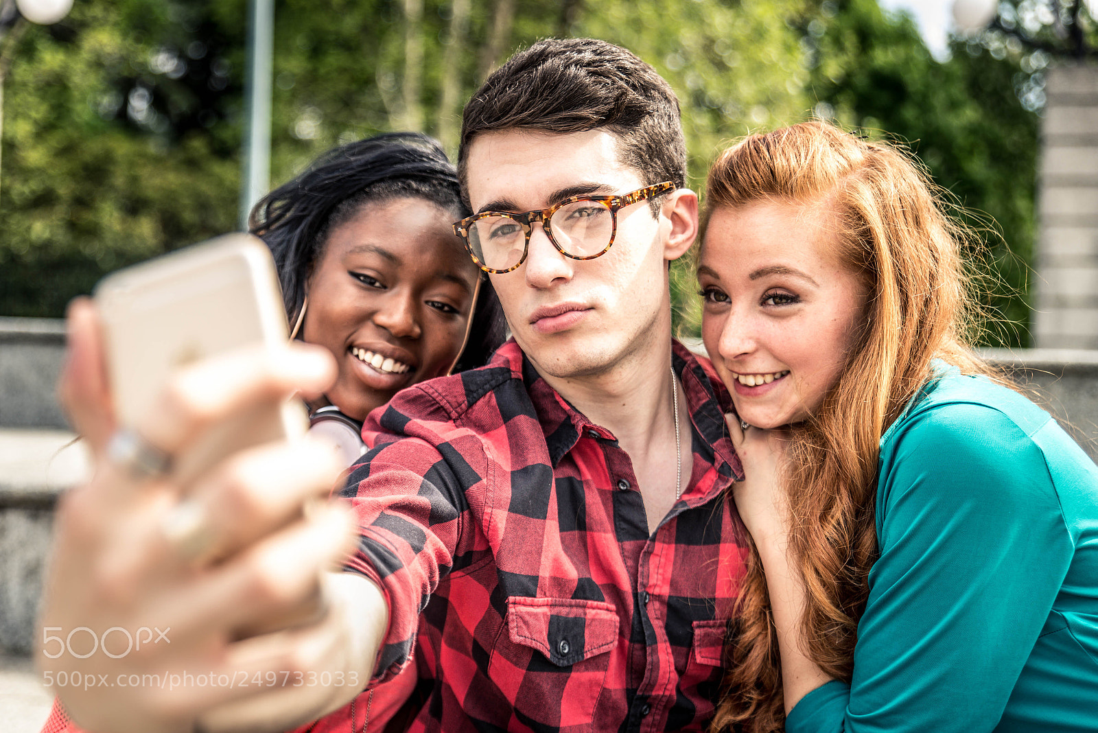 Nikon D610 sample photo. Young students outdoors photography