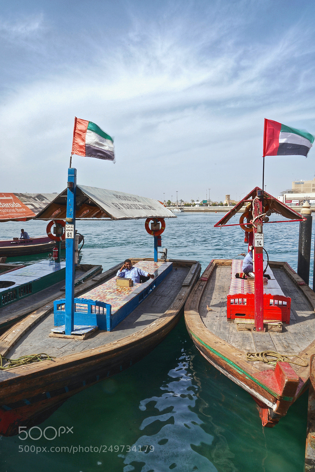 Sony a7R III sample photo. Ferry boat at dubaiu photography