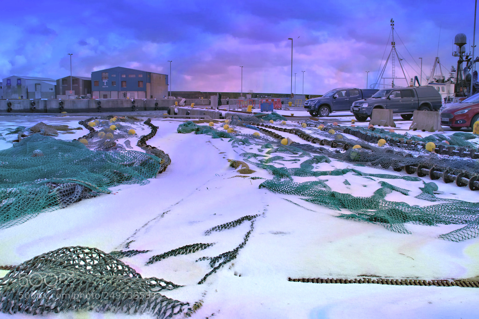 Nikon D5300 sample photo. Sunrise over the nets photography