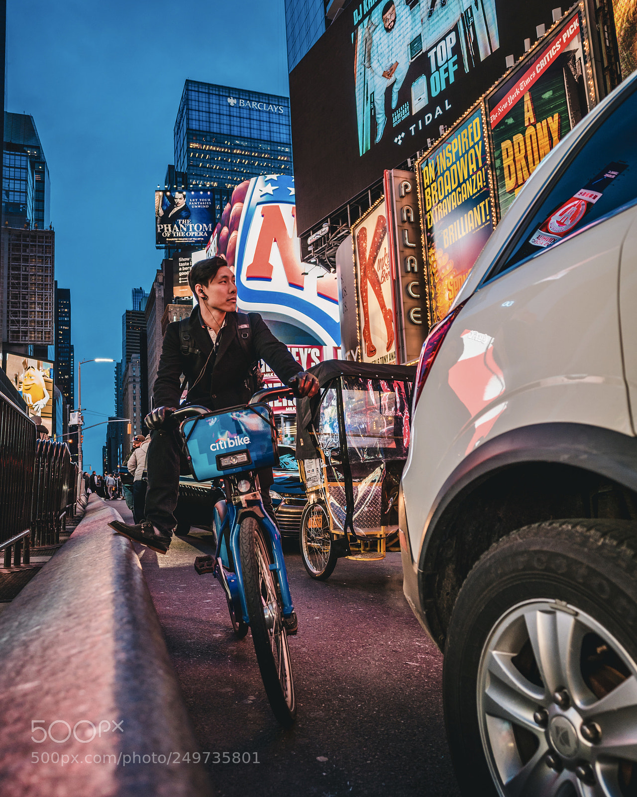 Sony a7R III sample photo. Bike ride photography