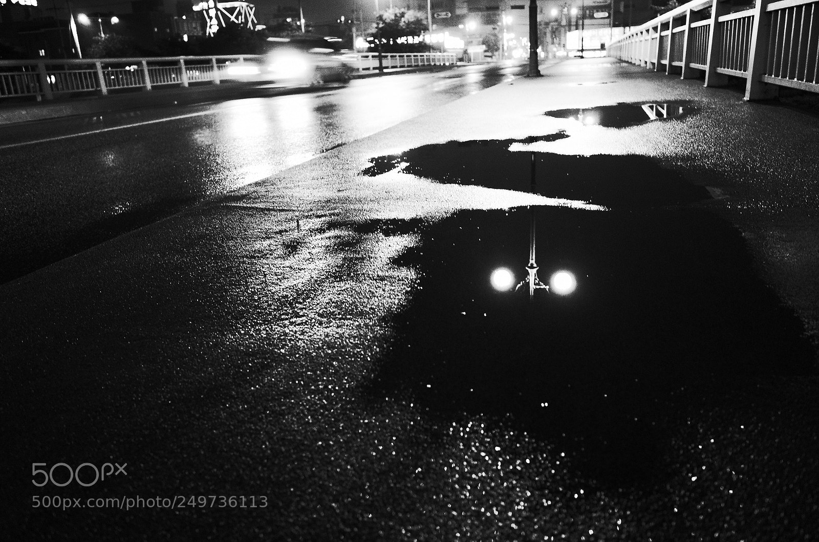Ricoh GR sample photo. Rainy day photography